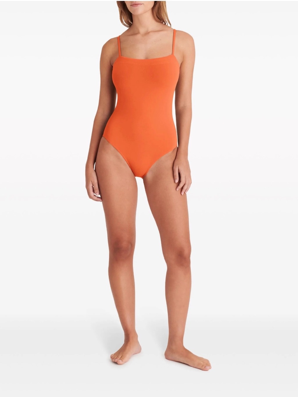 Eres Aquarelle Orange One-Piece Swimsuit , sz FR 42 (US10) M - Picture 4 of 9